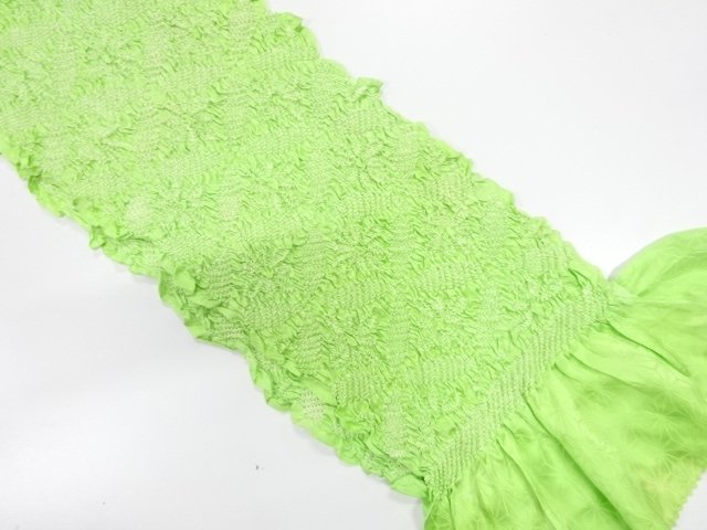 JAPANESE KIMONO / OBIAGE FOR FURISODE / SILK / SHIBORI